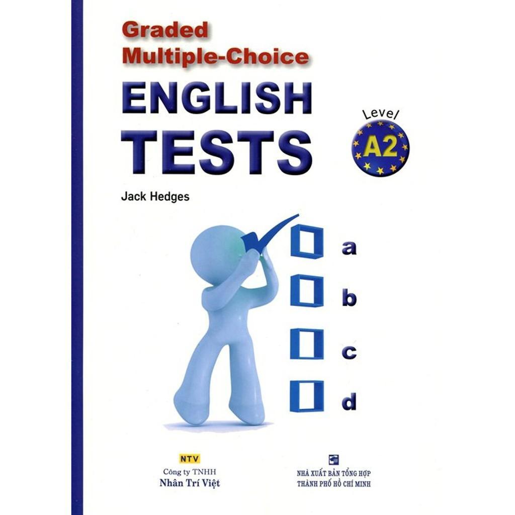 Sách - Graded Multiple - Choice English Test Level A2 (Không CD) - Nhân Trí Việt