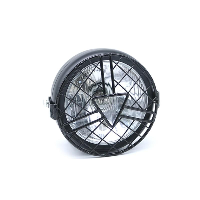Đèn pha xe máy 6.5 " kèm bao che bảo vệ