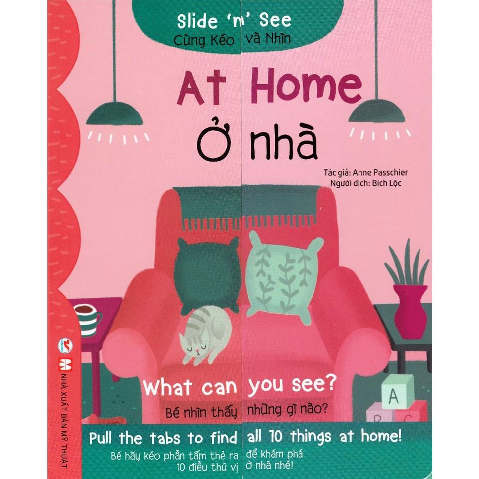 Sách - Combo tương tác Song ngữ - Slide and see cho bé học Tiếng Anh
