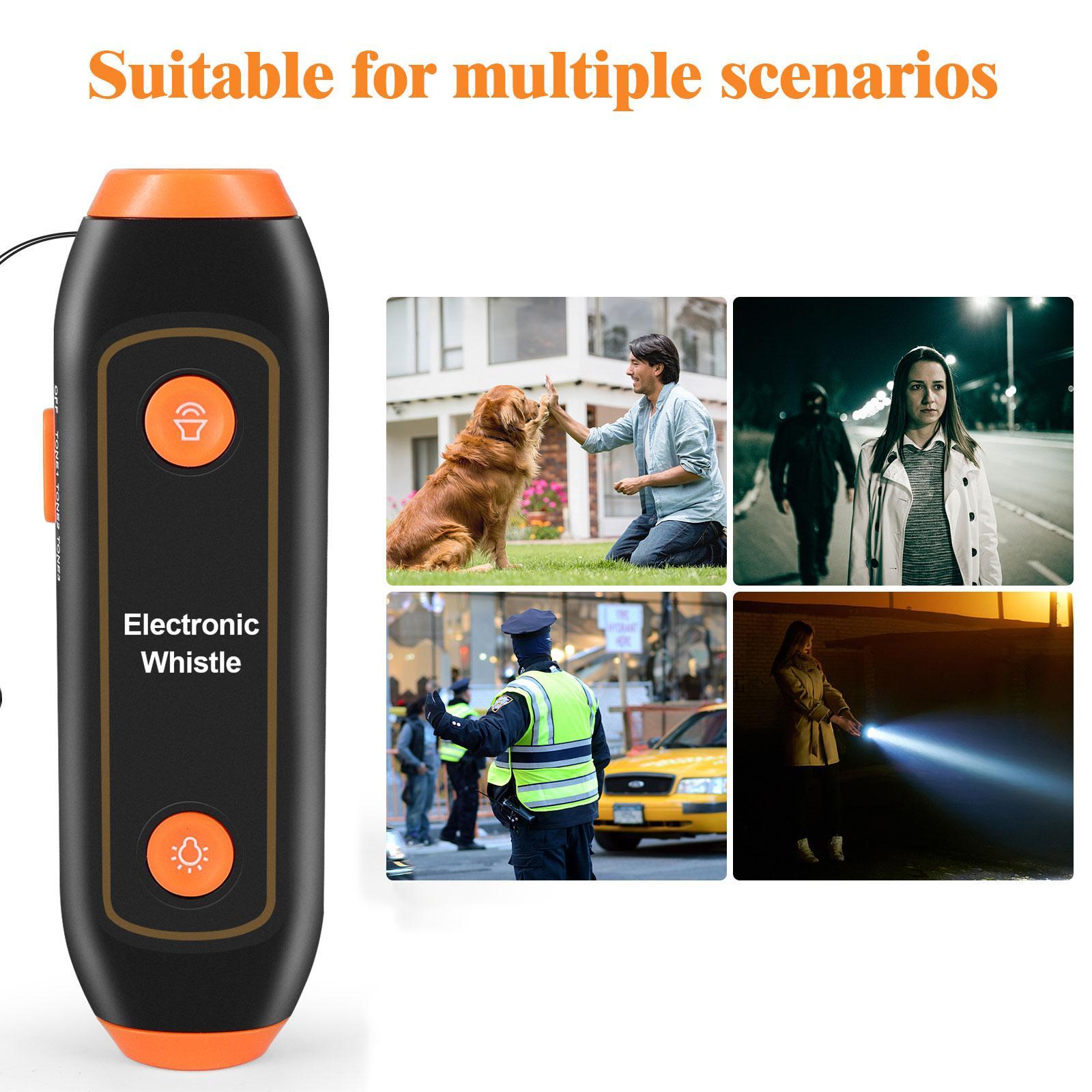Handheld Electric Whistle High Volume 3 Modes for Camping Outdoor Basketball
