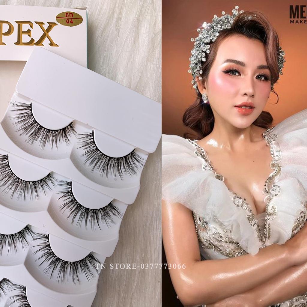 Lông mi Apex 6D/04 dùng makeup tây, gân mi mỏng