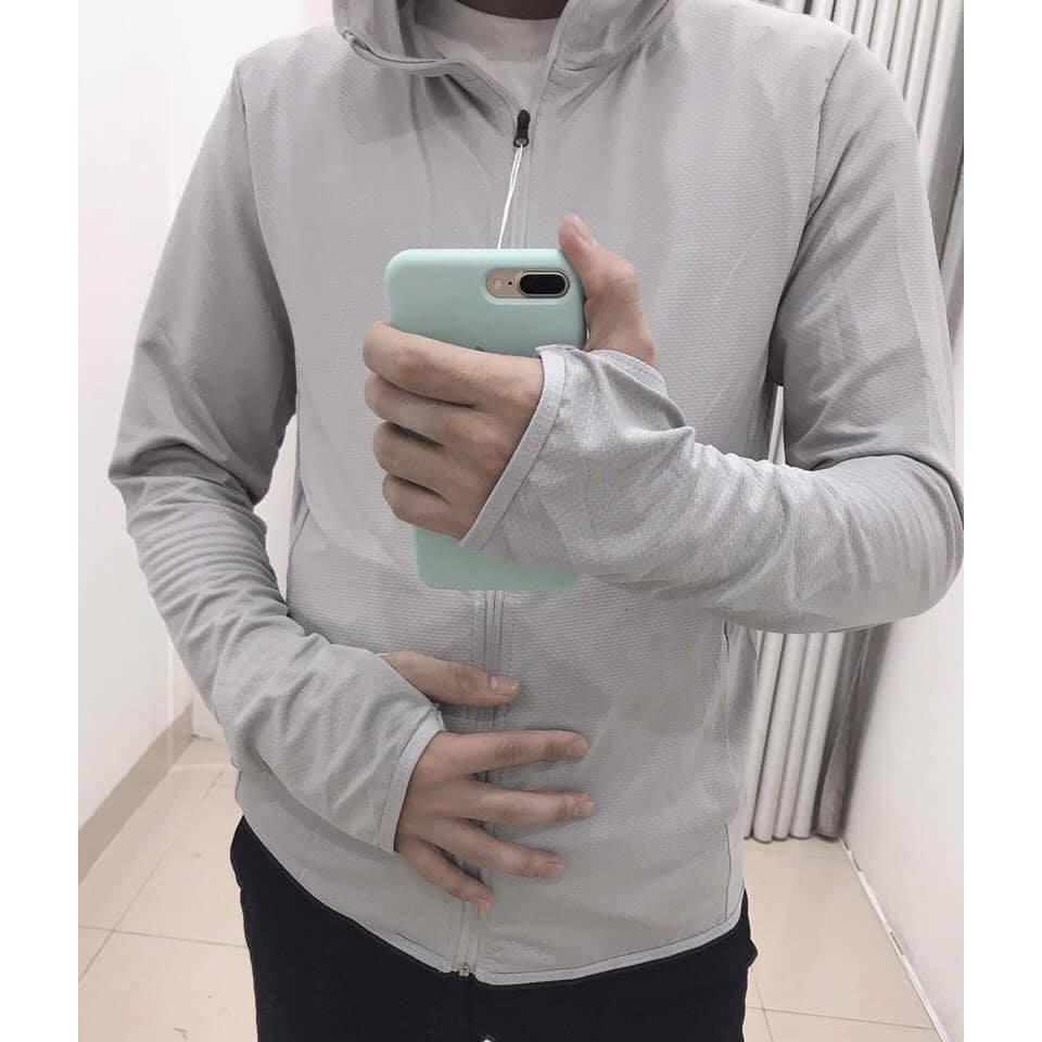 Áo chống nắng nam thông hơi chất vải thun lạnh co giãn thoáng mát bảo vệ da bạn khỏi tia UV Việt Tiến ACC81