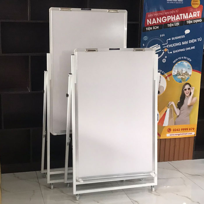 Bảng trắng có chân gấp Flipchart F3 PolyTaiwan 60x100cm