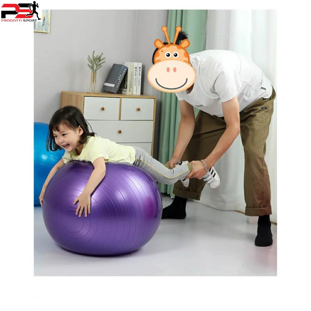 Bóng Tập Yoga Trơn 65CM loại dày - 800g( Tặng Kèm 1 Bơm và bộ nút, gẩy bóng) bền đẹp