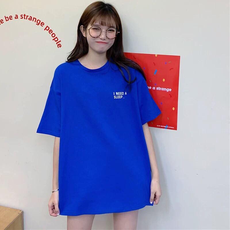 Áo thun tay lỡ Unisex Freesize từ 40-70kg