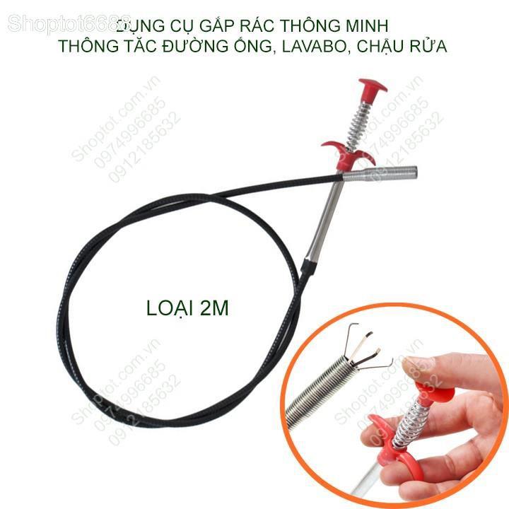 Dụng cụ gắp rác thông minh, thông tắc đường ống, Lavabo, chậu rửa bếp