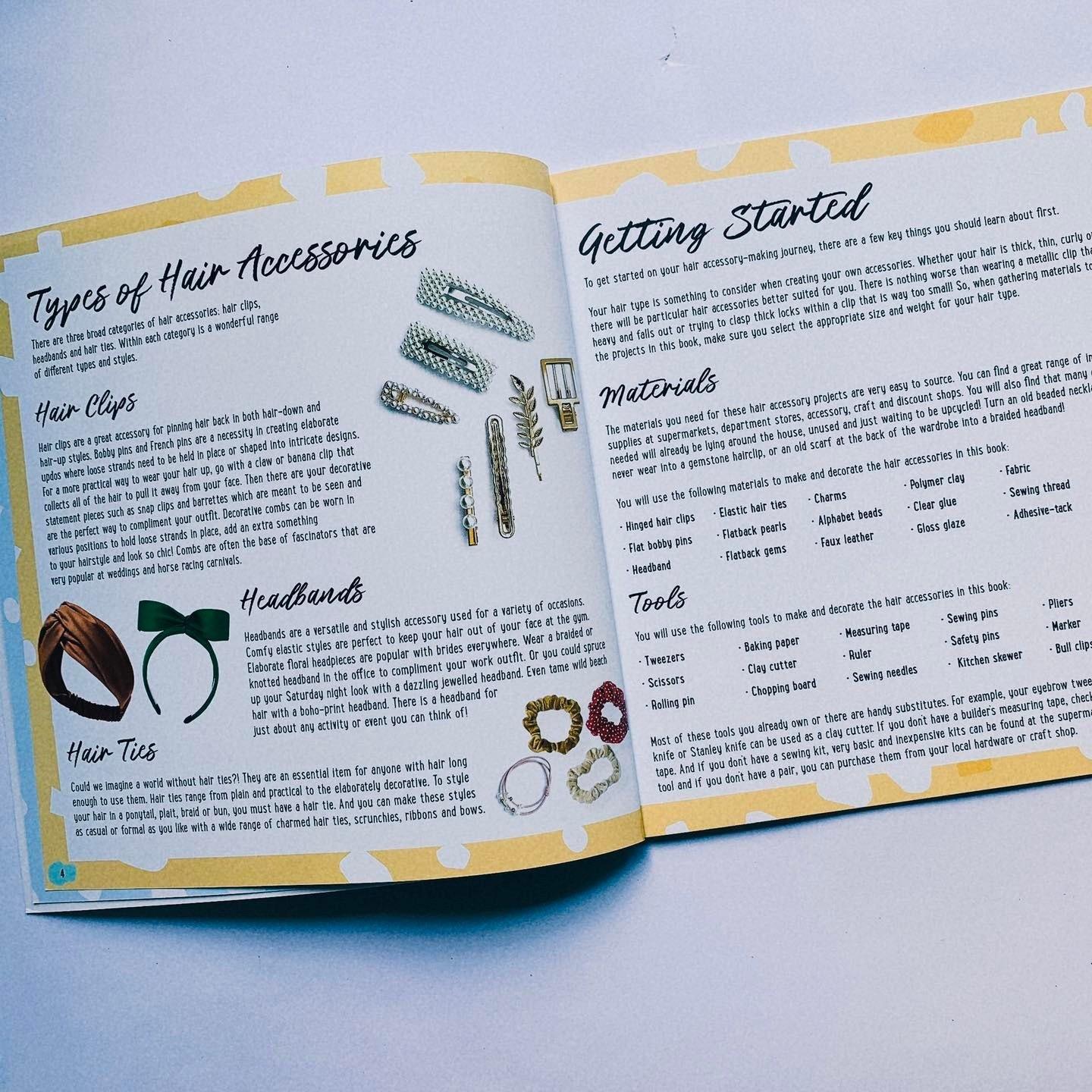 Create Your Own Hair Accessories Kit