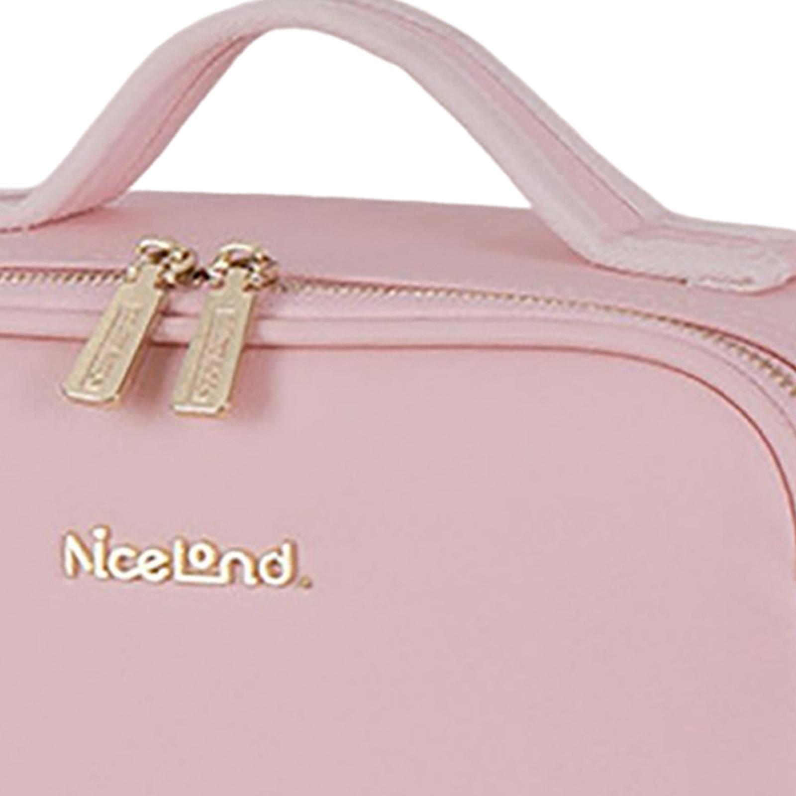 Makeup Case with  Adjustable Dividers for Women Girls