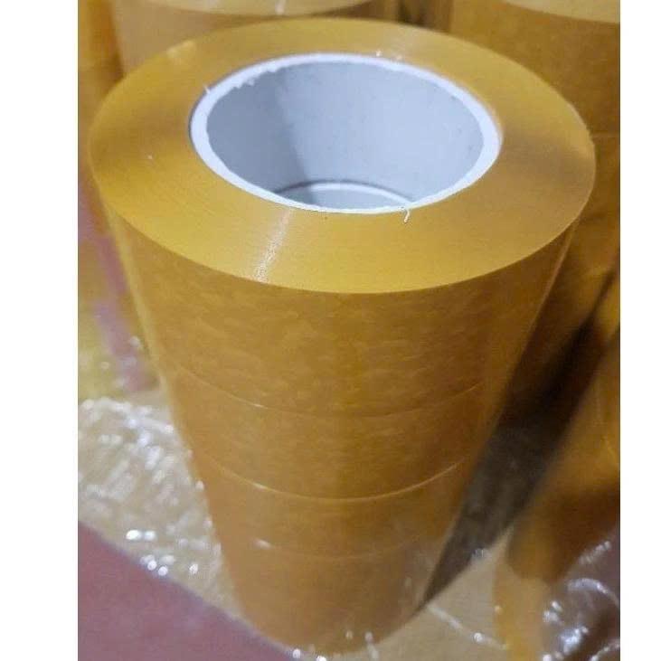 Băng dính và băng keo 1kg/1cuộn Độ Bám Dính Siêu Tốt Chống Thấm Nước Dễ Kéo Dài Và Bền Màu Sắc Trong Vàng Đục Chất Lượng Cao bang dinh