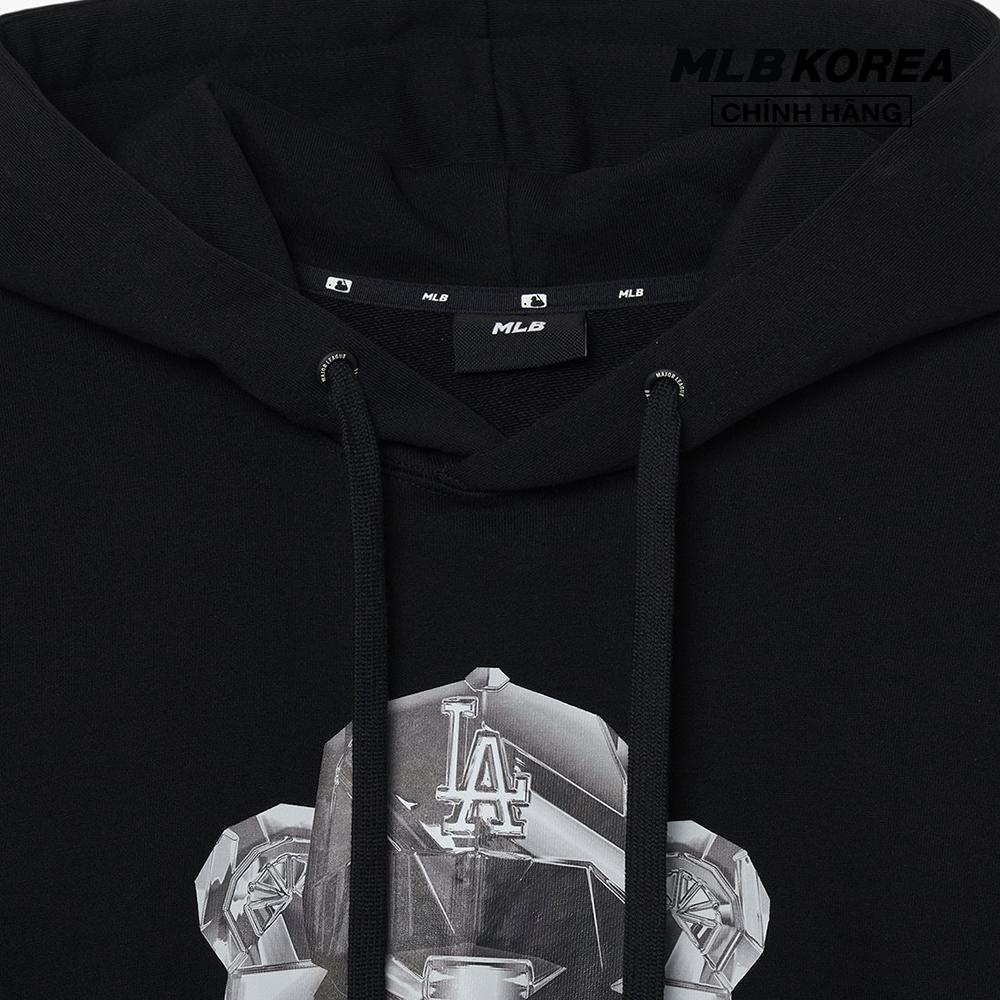 MLB - Áo hoodie unisex tay dài phối mũ Mega Bear Overfit 3AHDE0131