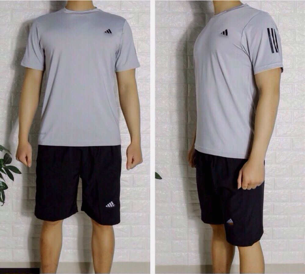 Bộ Thể Thao Nam Cộc Tay In Chữ Hàng Siêu Cấp AD1