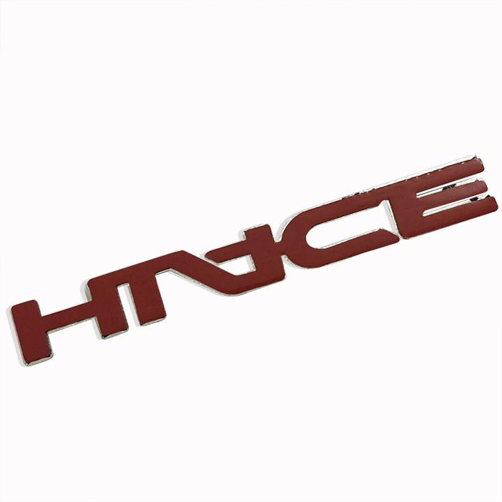 Logo Chữ Nổi HIACE Dán Trang Trí Đuôi Xe giá tốt