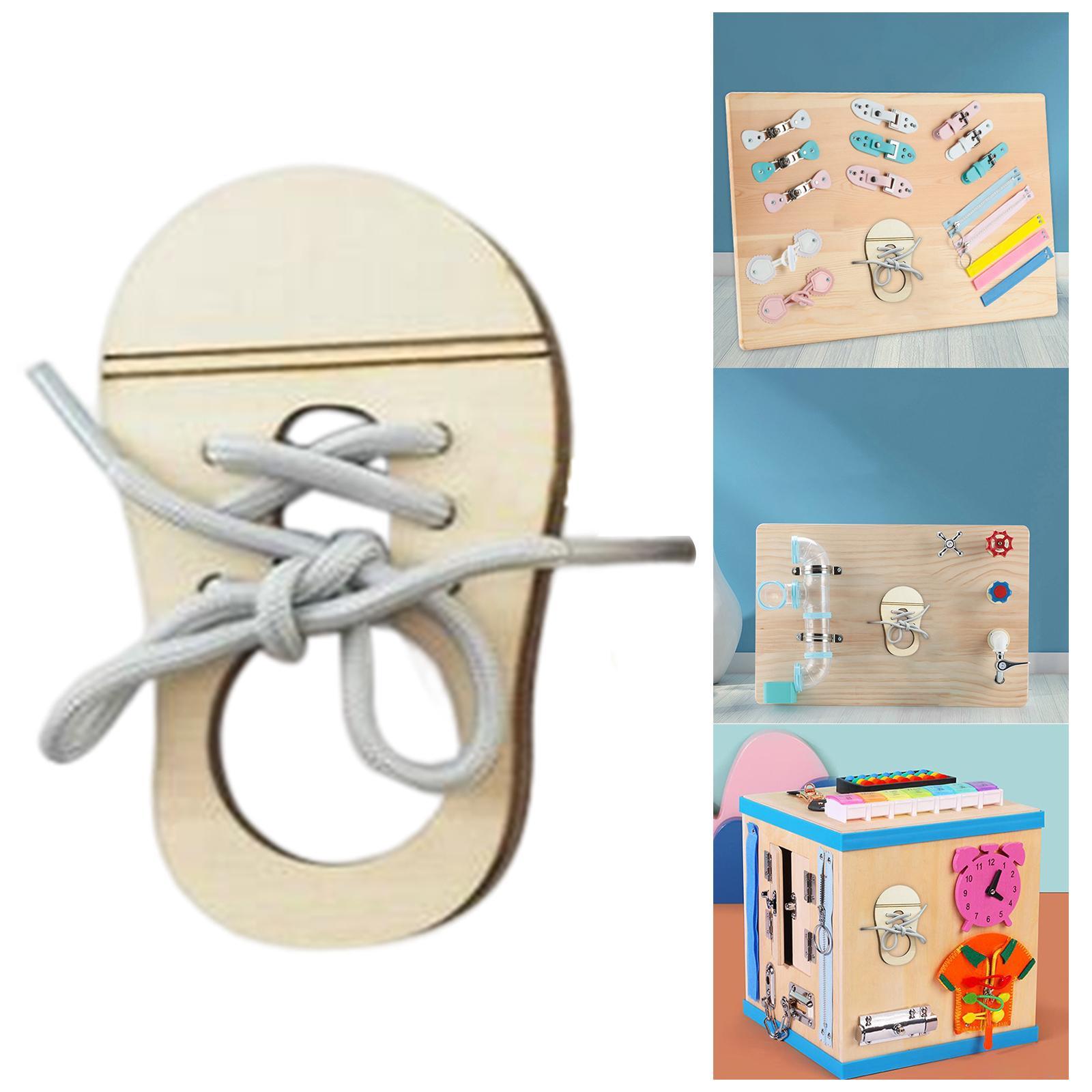 Child Busy Board DIY Parts,Children Montessori Busy Board,Indoor Play Game Early Educational Toys