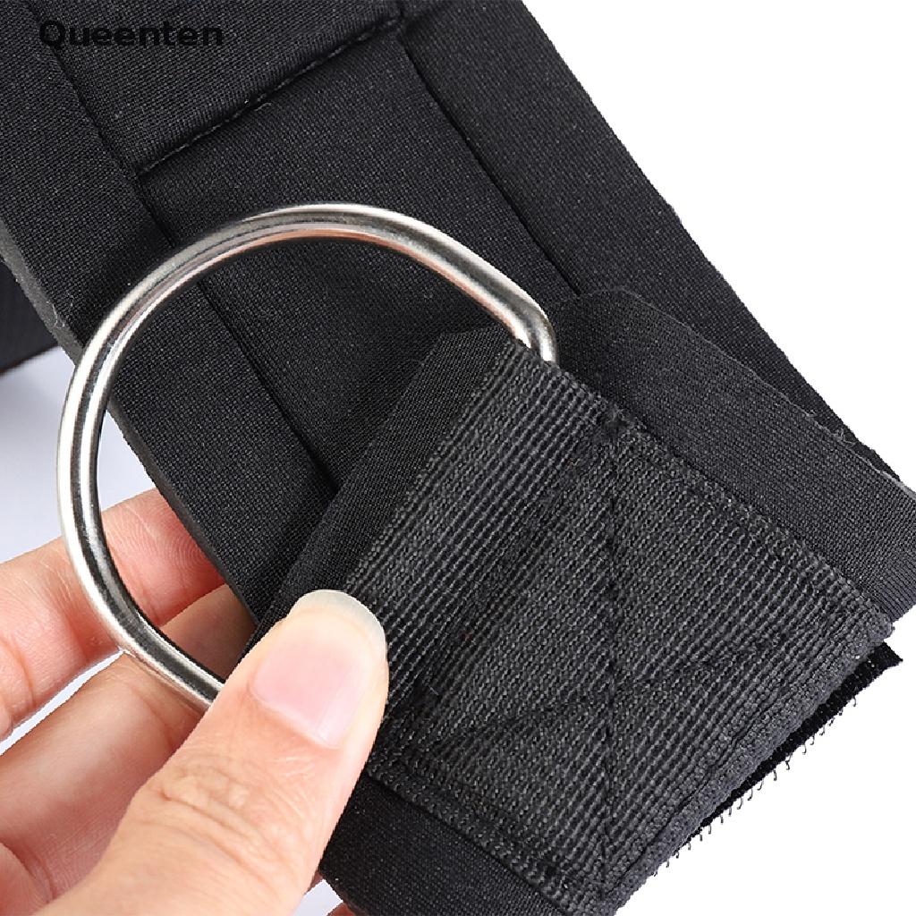 Queenten 1Pcs Foot Ankle Strap for Cable Machine Attachment Gym Fitness Training QT