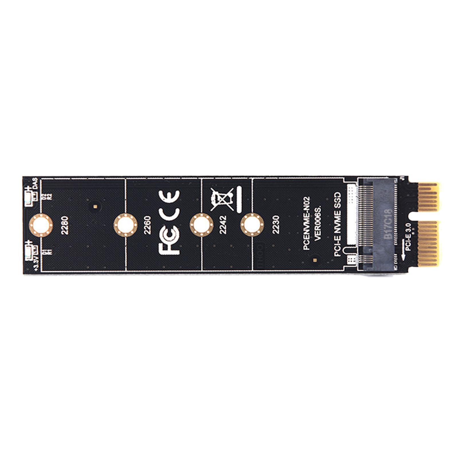 M2 -E Adapter Card Speed 1x Slot Riser Card E 1x/4x/8x/16x