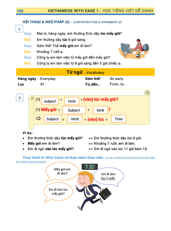 (In màu - Cuốn 1) HỌC TIẾNG VIỆT DỄ DÀNG - Vietnamese With Ease 1 – Chu Thị Hương Quỳnh – Nxb Dân Trí