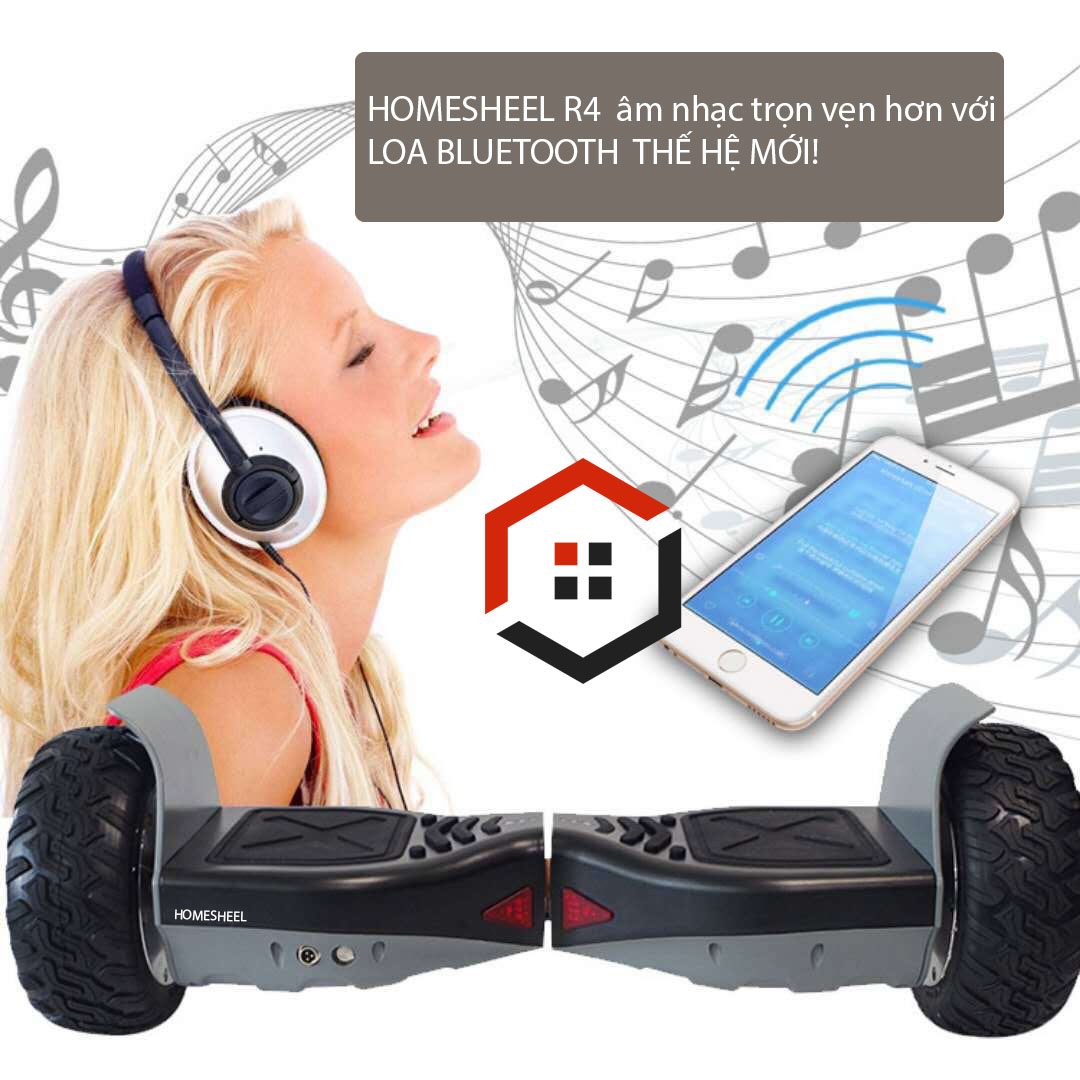 XE ĐIỆN CÂN CÂN BẰNG THÔNG MINH HOMESHEEL R4 CHÍNH HÃNG