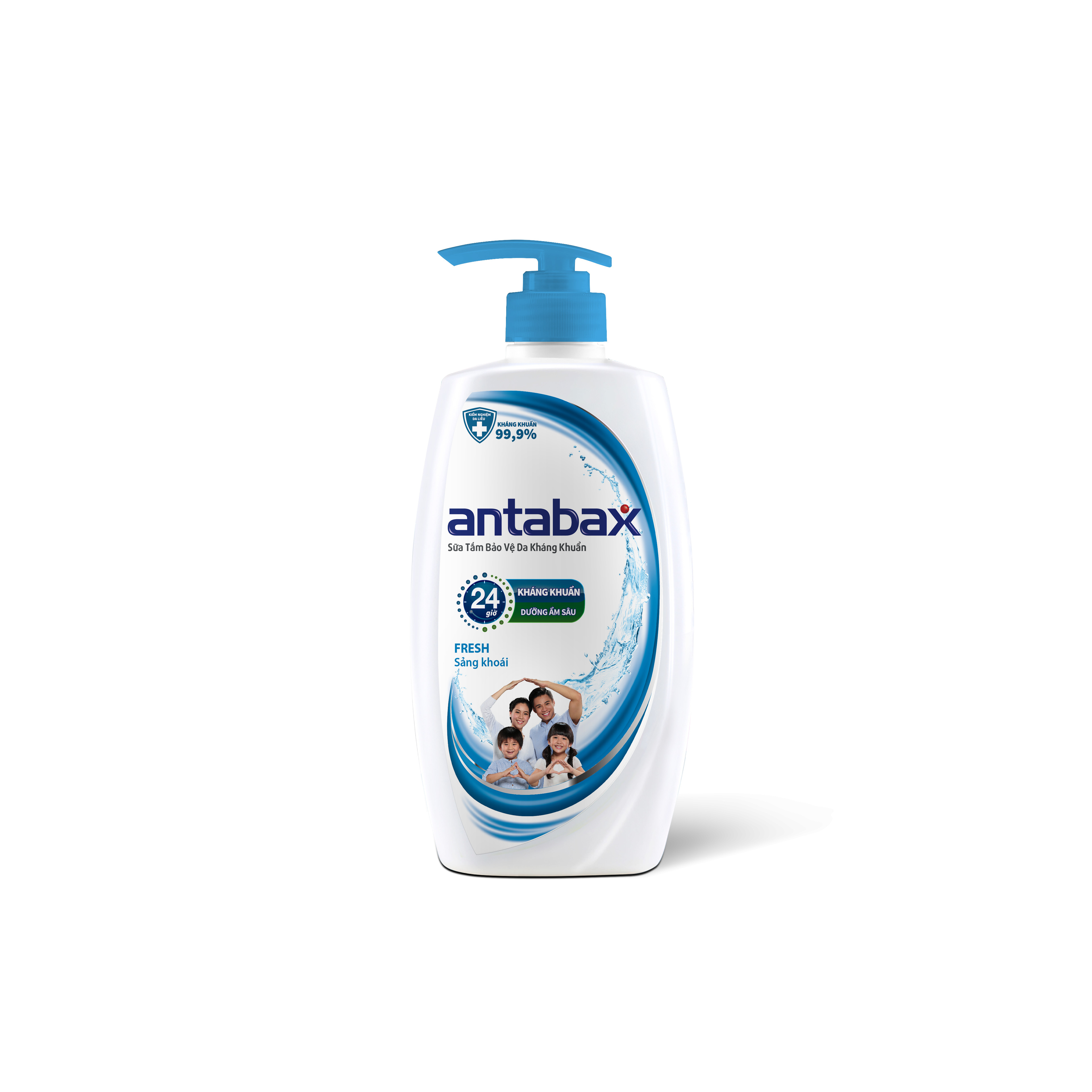 Sữa Tắm Bảo Vệ Da Kháng Khuẩn ANTABAX SENSITIVE 900ml - MUA 1 ĐƯỢC 3 (TẶNG ví Antabax + phao bơi tay trẻ em)