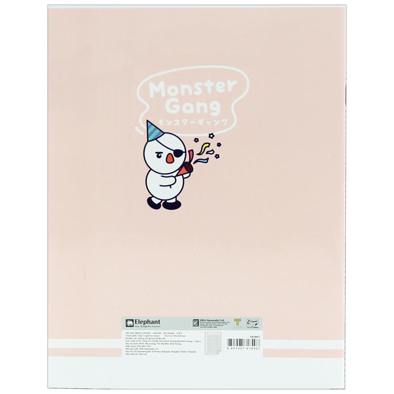 Tập Học Sinh 4 Ô Ly 100 Trang 100gsm Truewrite Cream - Elephant FI618407 (Mẫu Màu Giao Ngẫu Nhiên)