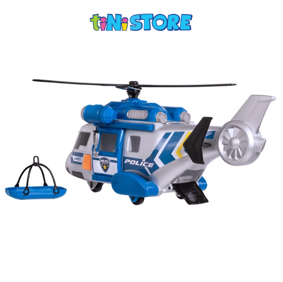 Đồ chơi máy trực thăng cảnh sát có âm thanh và đèn cỡ trung TEAMSTERZ