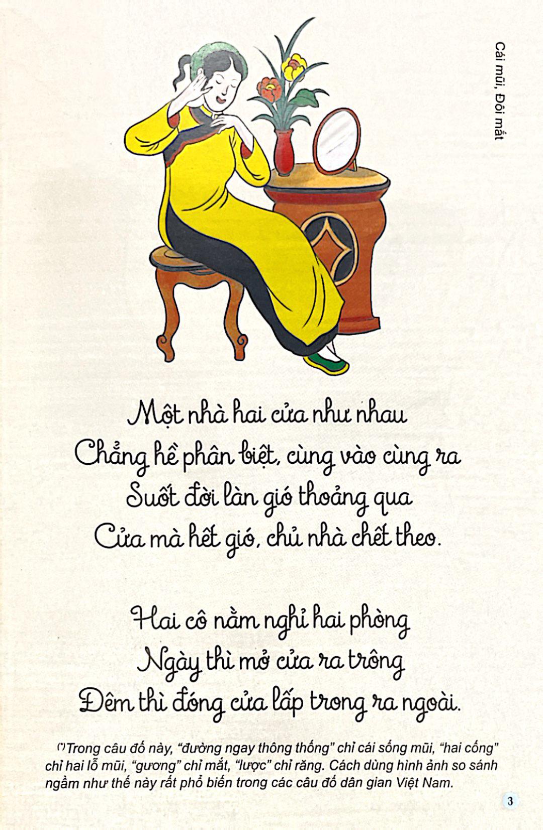 Câu Đố Dân Gian Bằng Tranh - Con Người
