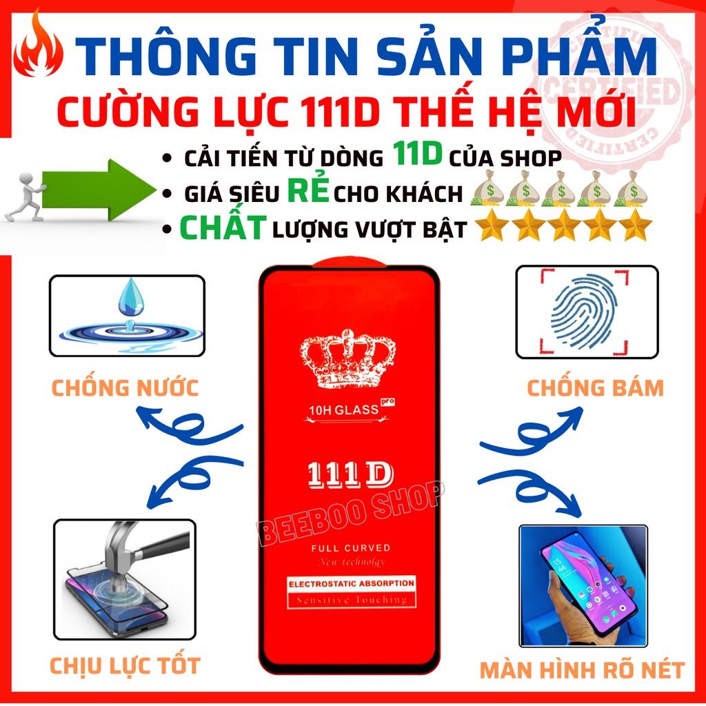 Kính cường lực Dành Cho Điện Thoại Xiaomi Redmi Note 10/ 10s/ 10 5g - Full màn hình 11D và trong suốt