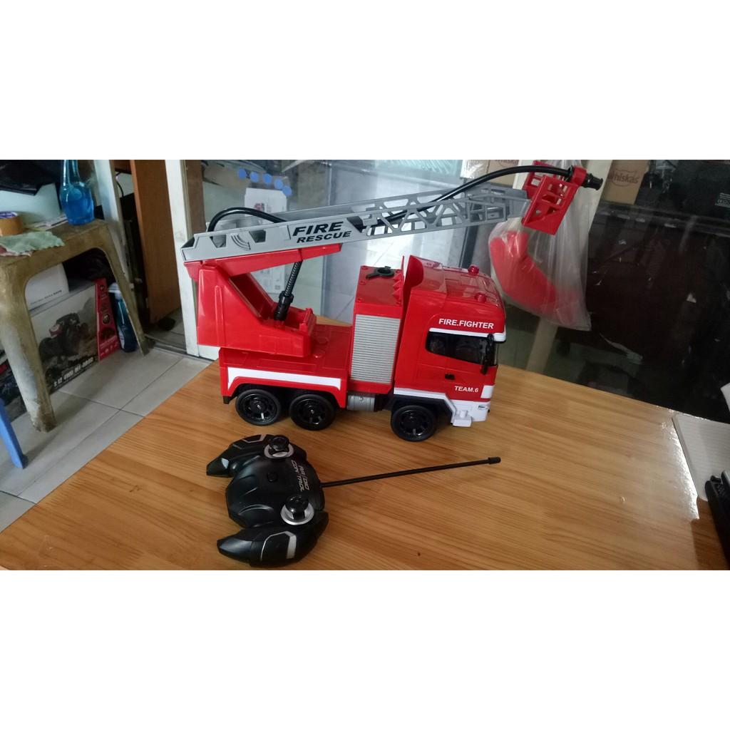 Mô hình xe cứu hỏa Syrcar phun nước 666-191NA