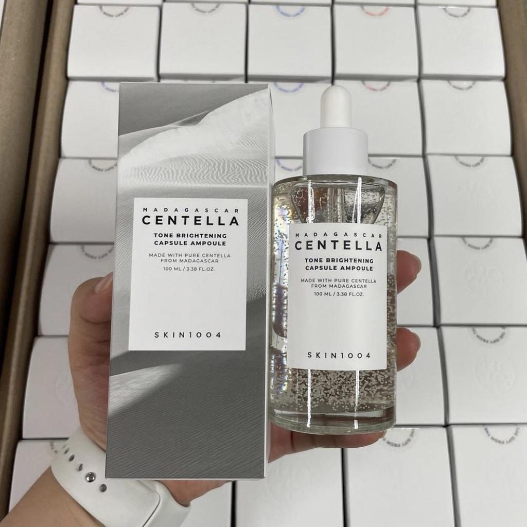 Tinh chất dưỡng sáng da Skin1004 Madagascar Centella Tone Brightening Capsule Ampoule 100ml - Trắng
