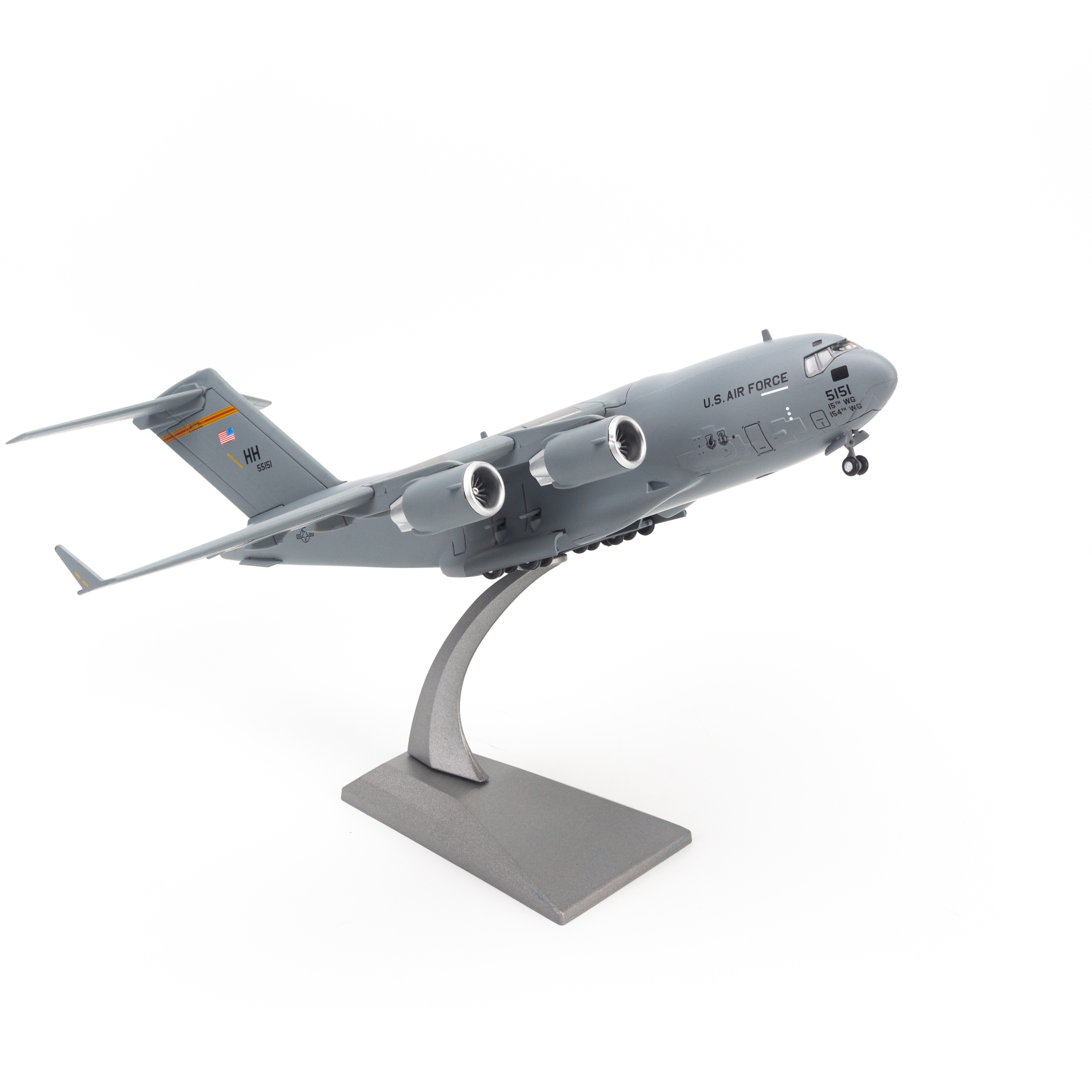 Mô hình máy bay Vận tải quân sự C17A Globemaster III USA 1:200