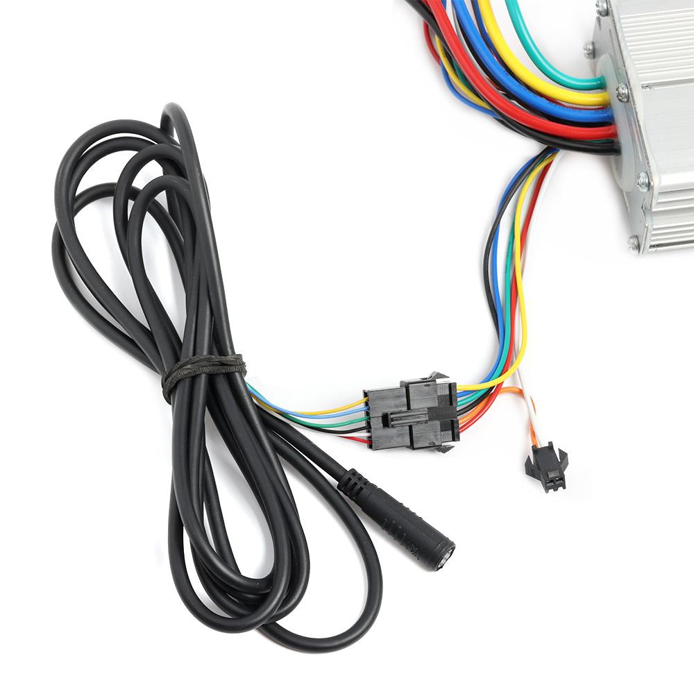 Bảng điều khiển hiển thị cáp kết nối cho Kugoo M4 Electric Scooterboard Hiển thị 6 pin Thiết bị bướm ga Bộ phận Cáp: Cáp 6 pin