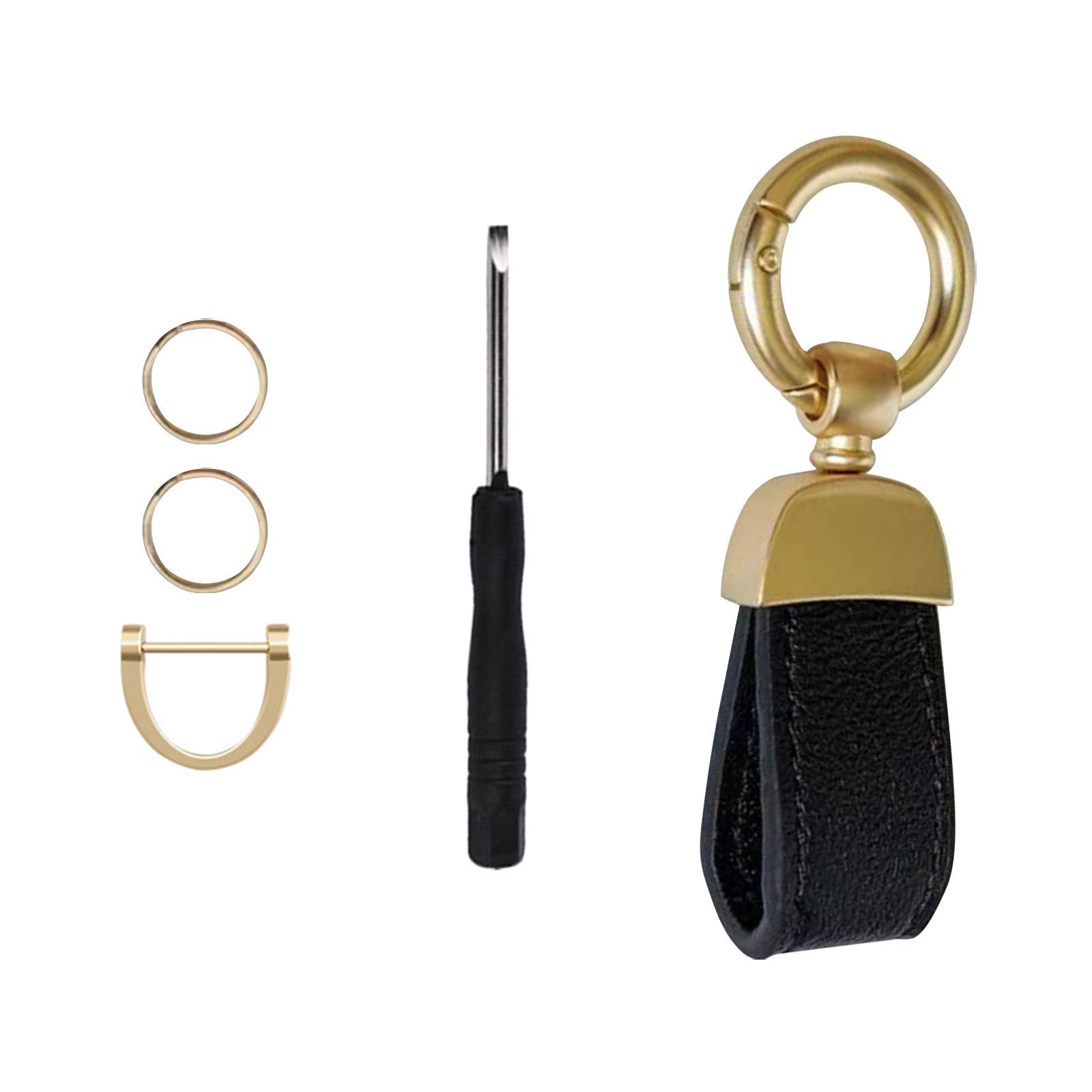 Car Keychain PU Leather Keychain Strap Key Holder Automotive Keychain Sturdy