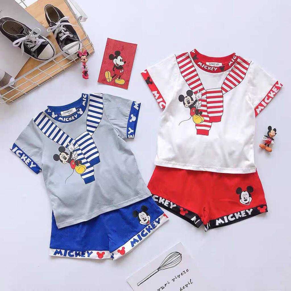 Bộ hình khăn mickey cho bé