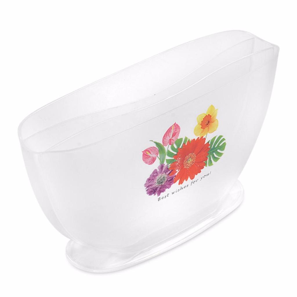 Khay nhúng bánh tráng 25 x 6 x 13 cm Tô Nhúng 3 ngăn Bánh Tráng 3 Ngăn Loại lớn Prota