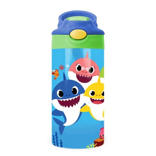 Bình Giữ Nhiệt Trẻ Em Hình Baby Shark - Tỉ Mỉ Studio - Mã 2807KT04-09