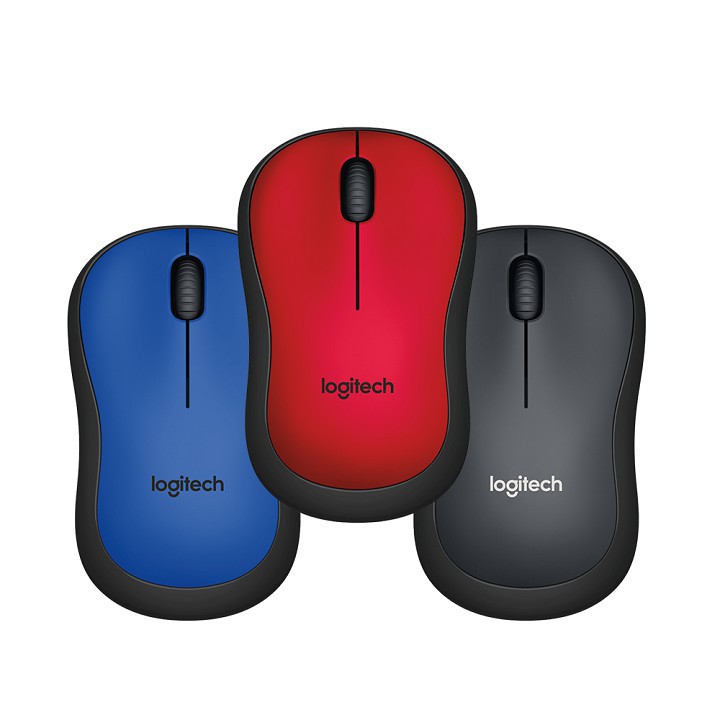 Chuột Logitech M221 Không dây Wireless Silent Plus - Hàng chính hãng