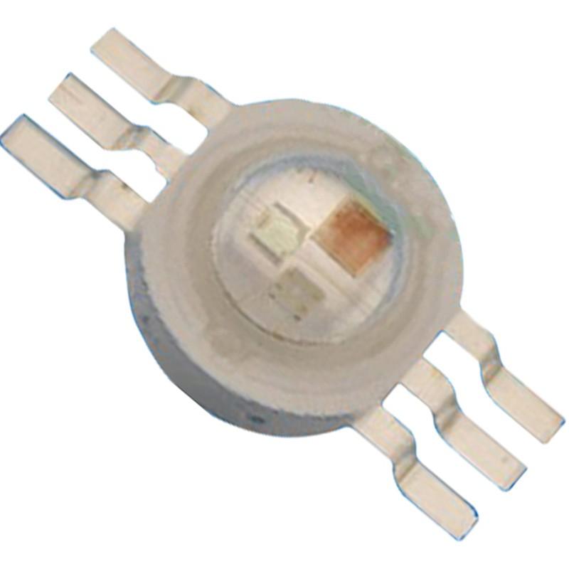 Chip Đèn Led 3w Rgb 4 Pin 6 Pin Kèm Đế 20mm