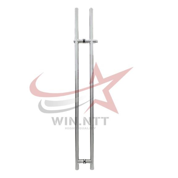 Tay Nắm Cửa Kính Cường Lực, Cửa Nhôm - Tay Inox Xước 1M5 x 1130