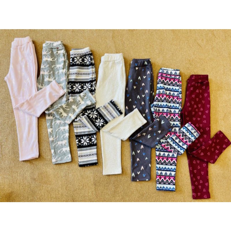 Legging lót lông cho bé gái 4-14 tuổi