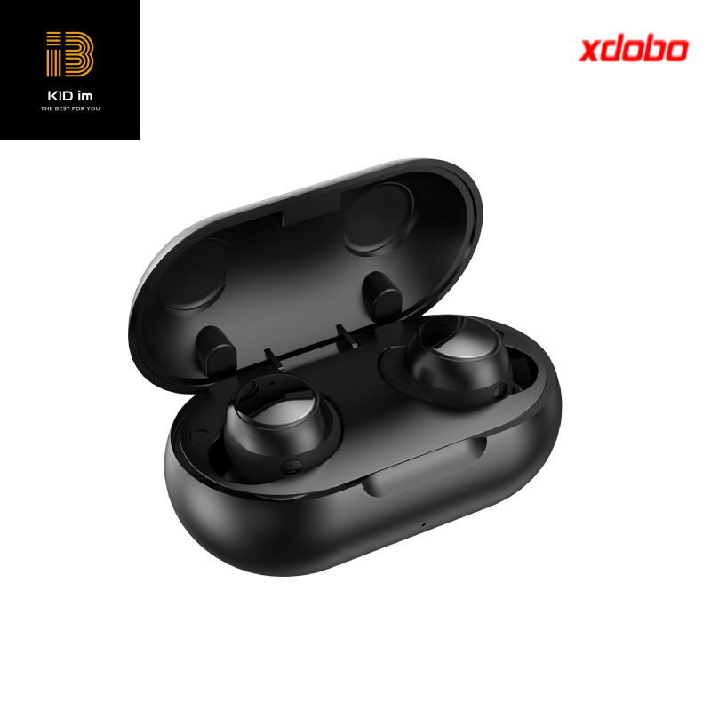 Tai nghe Bluetooth V5.0 True Wireless Earbuds xdobo, điều khiển cảm ứng hỗ trợ nghe đơn hoặc đôi 2 bên tai với micro HD chống ồn dành cho smartphones Andriod và IOS-Hàng Chính Hãng