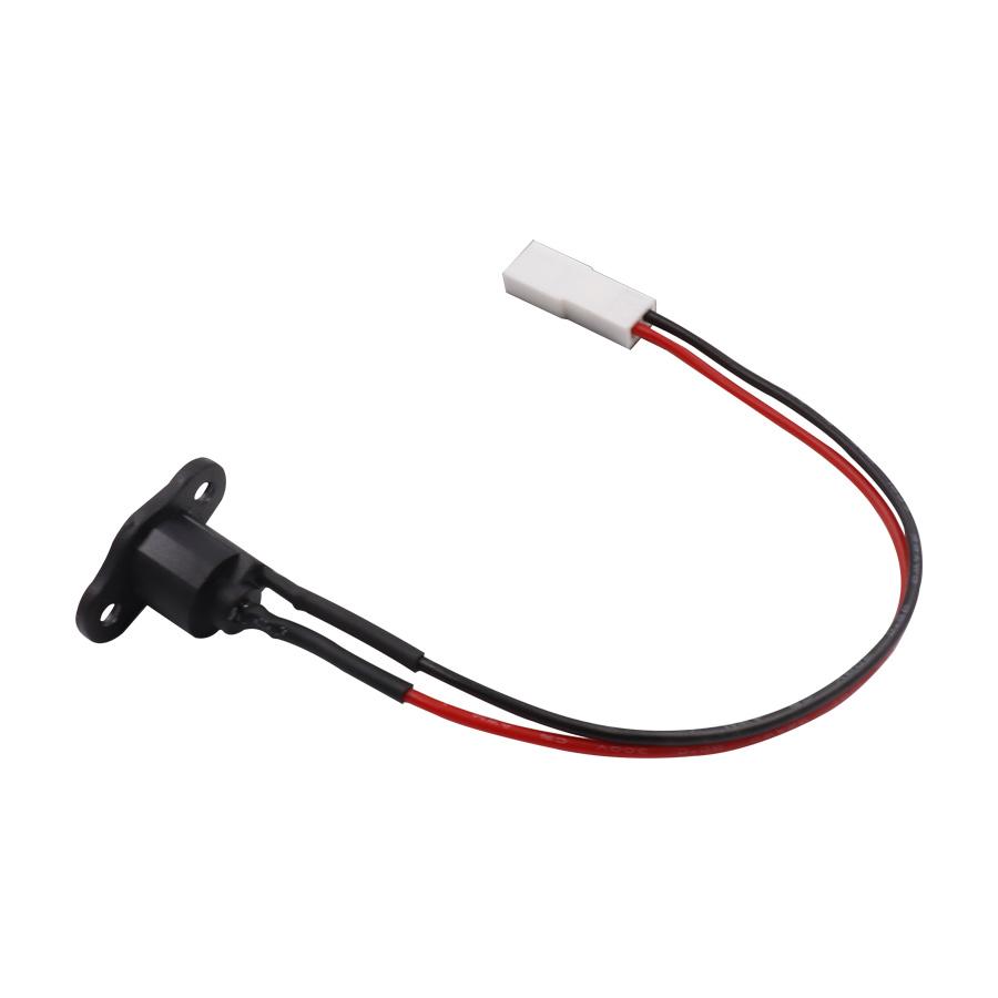 Giao diện đường bộ sạc năng lượng Hố lỗ cho Xiaomi Mijia M365 xe tay ga điện với vỏ cao su màu đen màu đỏ Color: Black