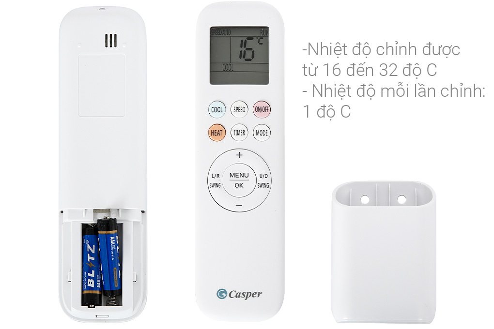 Máy lạnh Casper Inverter 1.5 HP GC-12IS32 - Hàng chính hãng - Giao hàng toàn quốc