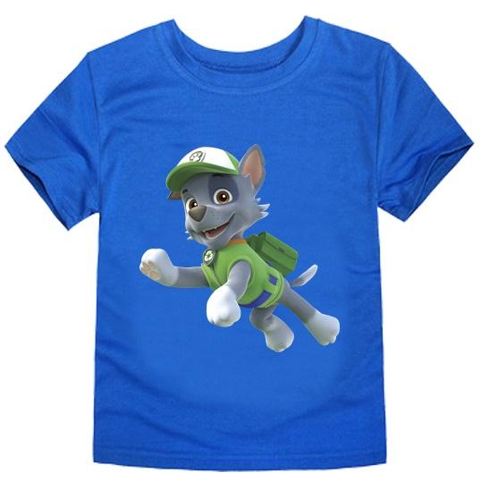 Áo thun trẻ em chó tuần tra 2 , Có size người lớn, King Cotton