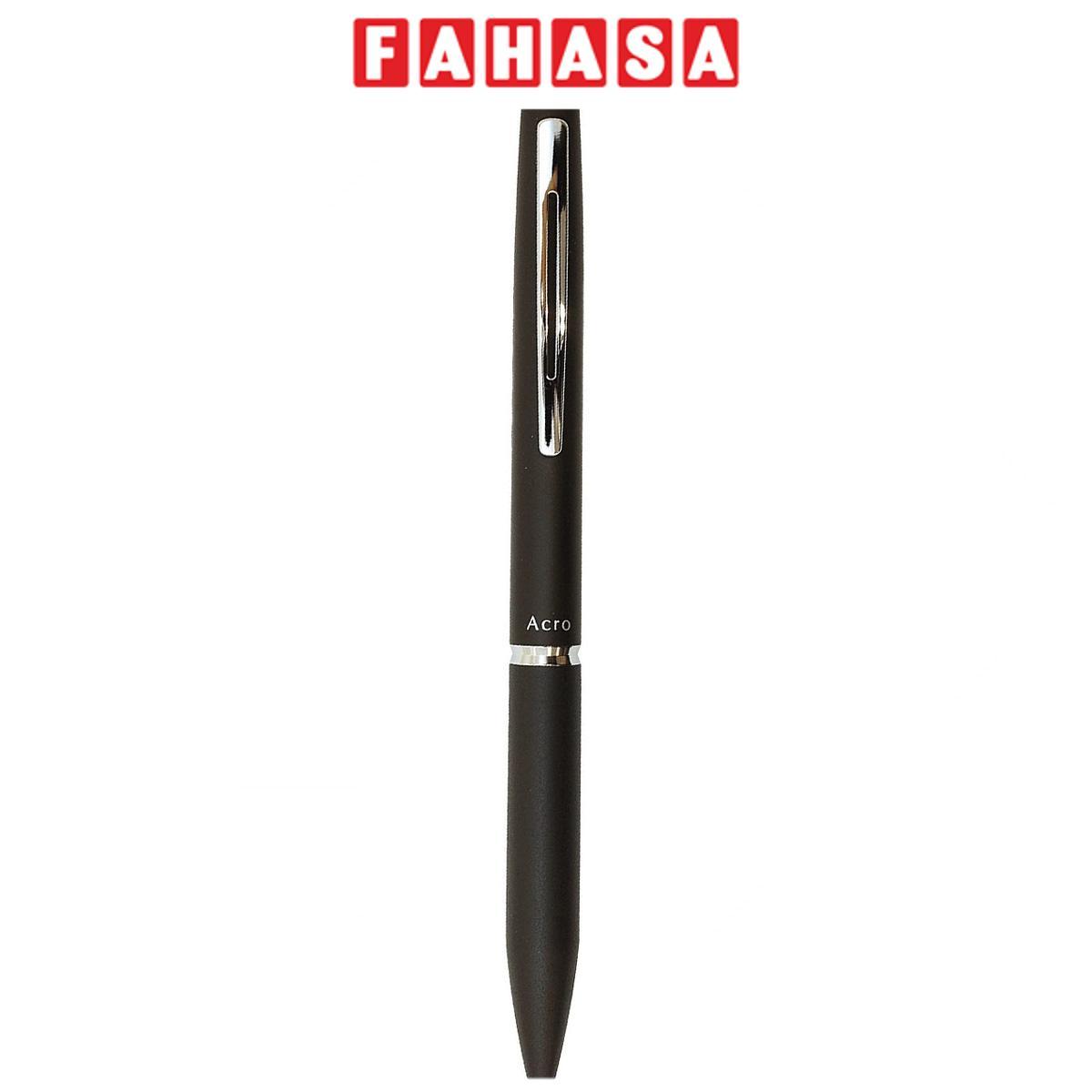 Bút Bi Ký Acro 1000 0.5 mm - Pilot BAC-1SEF-B - Mực Đen - Thân Đen Kèm Hộp