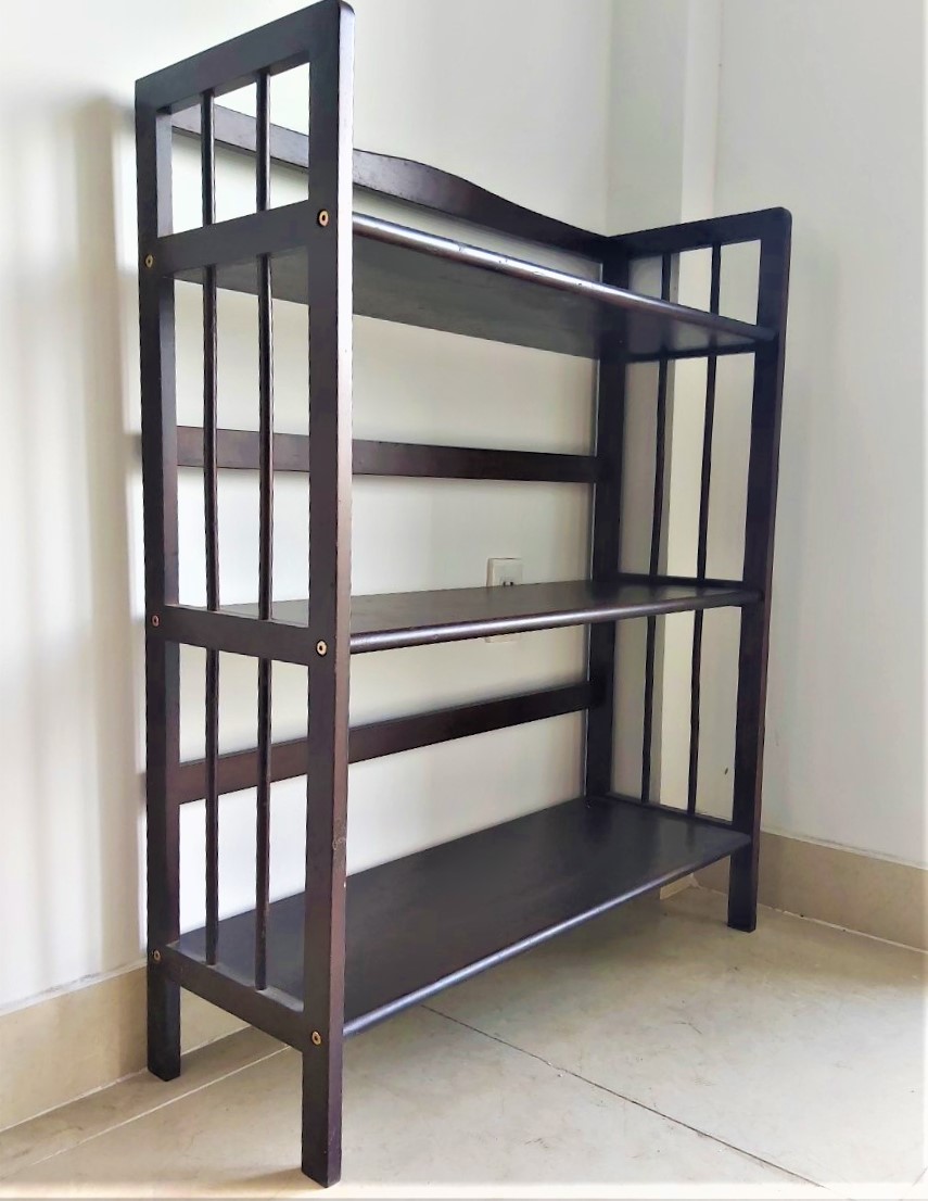 Kệ Gỗ Trang Trí, Kệ Sách 3, 4 Tầng Ngang 80cm Dày Dặn Chắc Chắn - Hàng VN Xuất Khẩu