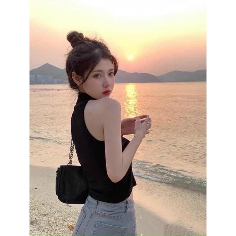 Áo balo chocker mặc được hai kiểu