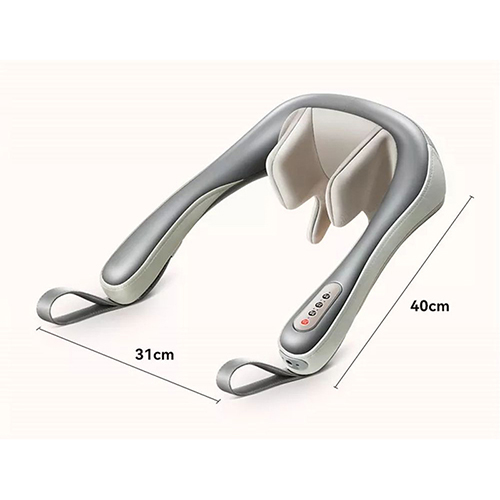 Máy Massage Cổ Vai gáy 6D Nikio NK-138 - Pin Sạc, Công Nghệ Xoa Bóp Mô Phỏng Bàn Tay Người. Giảm Đau Nhức Cổ Vai Gáy Nhanh Chóng