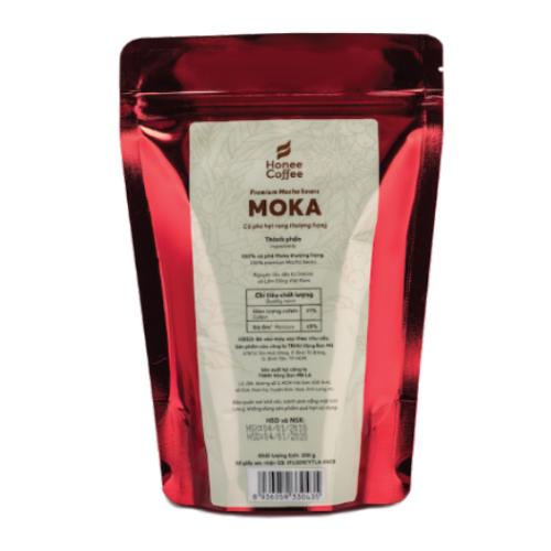 Cà Phê Hạt Rang MOKA ( Thượng Hạng ) - 200g - Honee Coffee