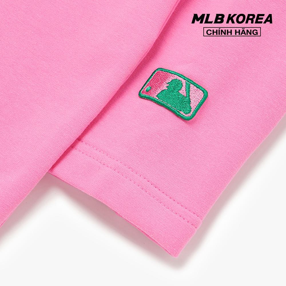 MLB - Đầm mini tay dài Illusion Back Logo Slimfit 3FOPU0124-07PKS