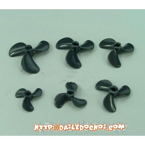 Chân vịt lẻ đường kính 4mm kích cỡ từ 32mm đến 48mm chất liệu nhựa