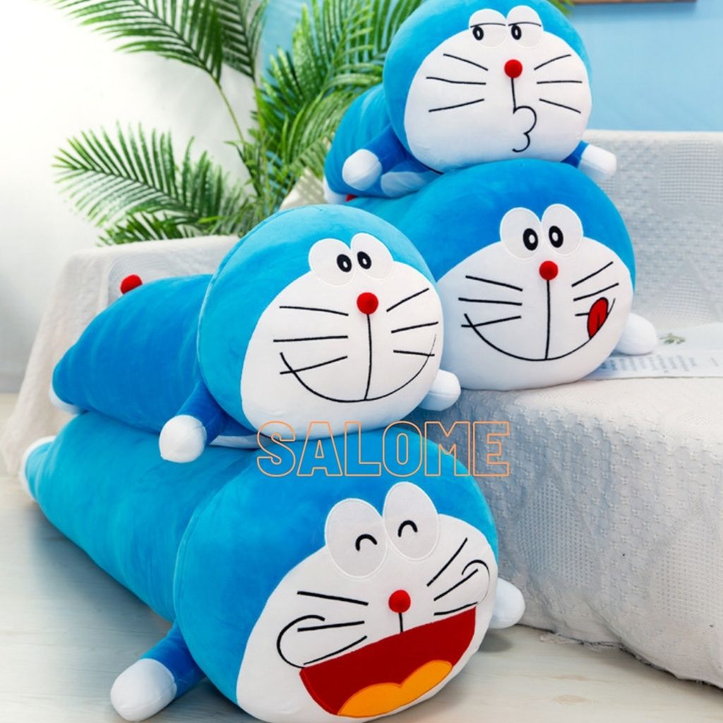 Gấu Bông Doremon Dáng Nằm Cute, Doraemon Dễ Thương, Gấu Bông- Qùa Tặng VIPU